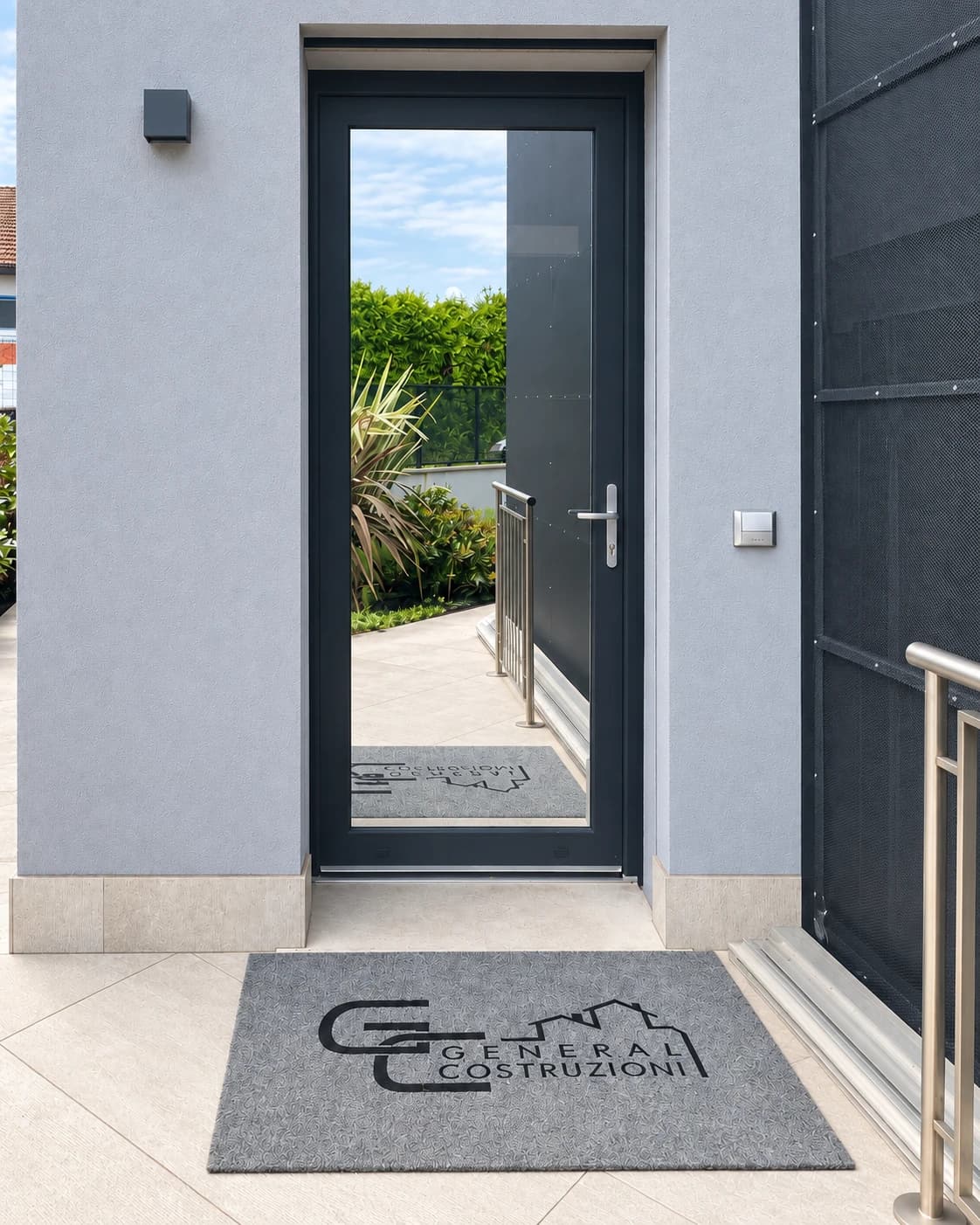 L’ingresso della sede di General Costruzioni
